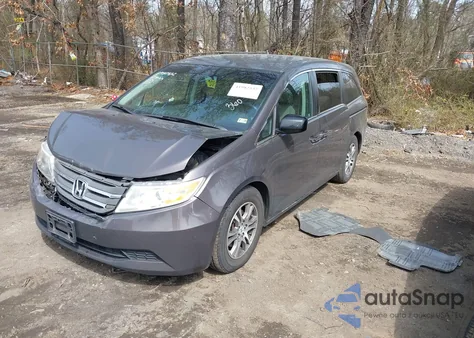 2012 Honda Odyssey Ex z USA, uszkodzony, nr VIN 5FNRL5H49CB134403